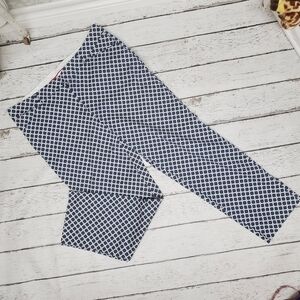 Valerie Stevens Blue Ankle Pants